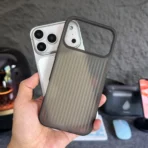 Stripe Corrugated Luggage Pattern Case for iPhone - Image 2