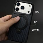 Carbon Rotating Case for iPhone - Image 4