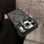 Premium Black Transparent Grip Case for iPhone - Image 12