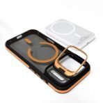 Premium Black Transparent Grip Case for iPhone - Image 4