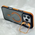 Premium Black Transparent Grip Case for iPhone - Image 3