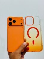 Orange Dual Tone Premium Magsafe Back Cover