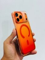 Orange Dual Tone Premium Magsafe Back Cover - Image 6