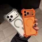 Airbag Anti-Knock Transparent Arcylic PC Cover for iPhone