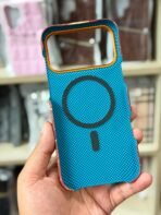 Orange Slim Carbon Magsafe Cover for iPhone - Image 3
