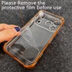 Electroplated Soft Anti-Drop Protective Transparent Cover - Image 7