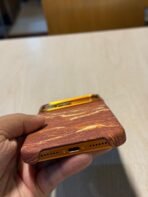 Orange Slim Carbon Magsafe Cover for iPhone - Image 7