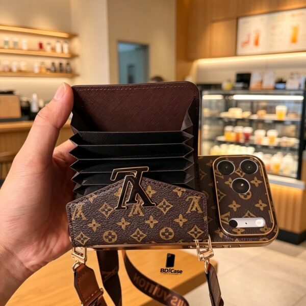Luxury Card Holder Cover With Premium Lanyard